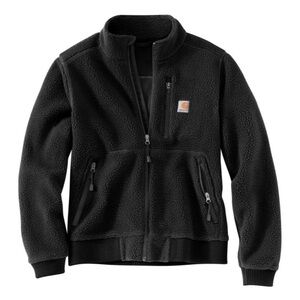 Carhartt Women's Black Sherpa Full Zip Jacket